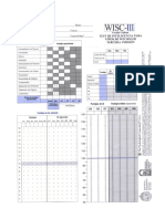 Protocolo WISC III V.CH