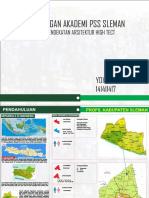 Perancangan Akademi PSS Sleman dengan Pendekatan Arsitektur High Tect