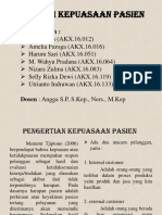 Kepuasaan Pasien