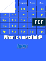 Chemistry Jeopardy