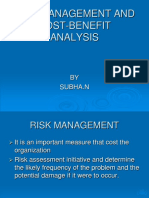 Unit - 4 Risk Management and Cost-Benefit Analysis