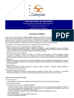 ChamadaDeTrabalhosDiamantina2018 PDF