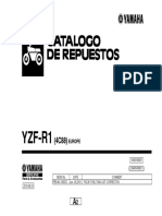 Manual de Despiece YZF R1 2007-2008