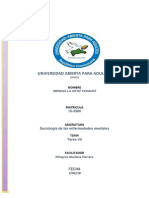 Tarea Vii Sociologia de Las Enfermedades Mentales