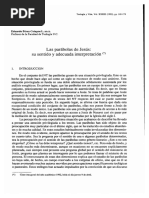 Las Parábolas de Jesús, Interpretación