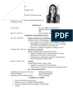 french resume  cv 