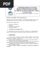 Carta DE INTENÇÕES MESTRADO PDF