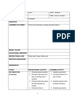 Statistic Lesson Plan.