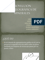 Proyección Estereográfica de Minerales1