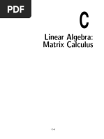 Matrix Calculus