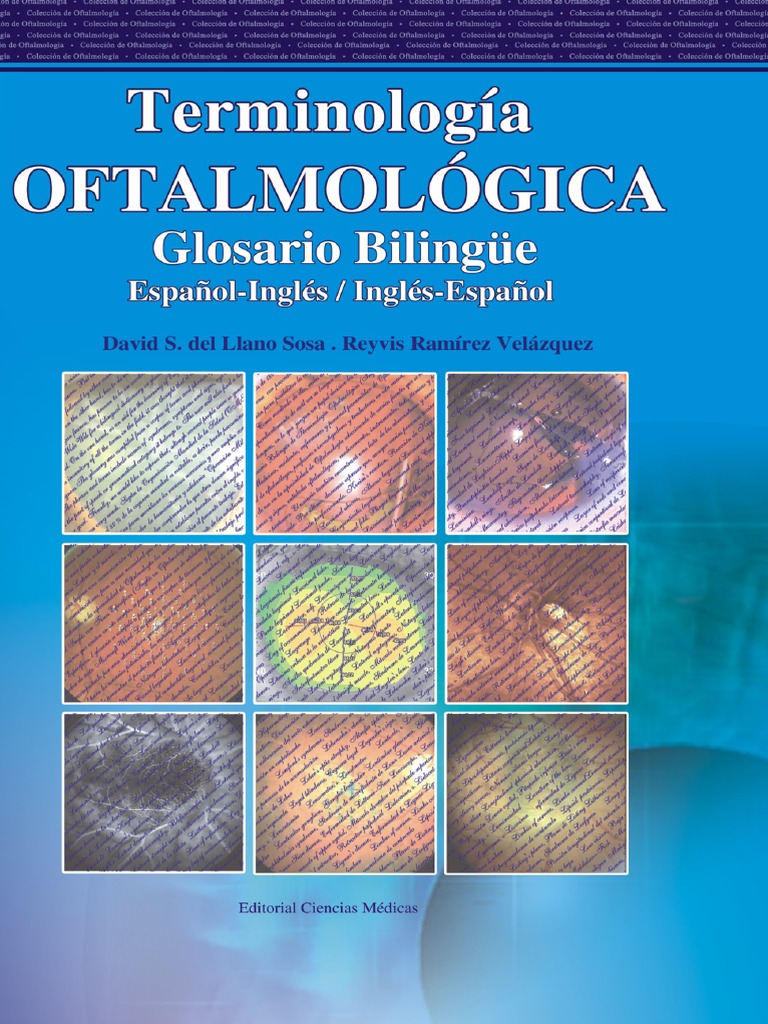 Terminología Oftalmológica - Glosario Bilingüe | PDF | Catarata | Adjetivo