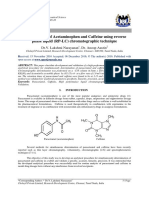 Determination of Acetaminophen and Caffein Reverse Phase Liquid (RP-LC) Chromatographic Technique