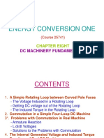 ENERGY CONVERSION FUNDAMENTALS OF DC MACHINERY
