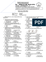 SMP Al - Hidayah Malang: Dinas Pendidikan Status: Terakreditasi "A"