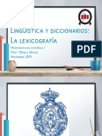 Lexicografía