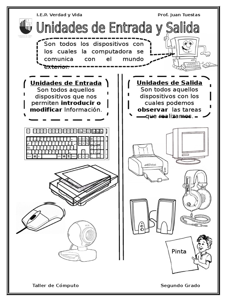 Actividades de Hardware y Software para Niños | PDF | Informática