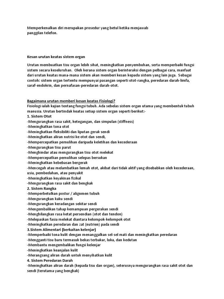 Memperkenalkan Diri Merupakan Prosedur Yang Betul Ketika Menjawab Panggilan Telefon Pdf