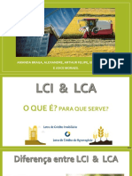 Apresentação LCI E LCA