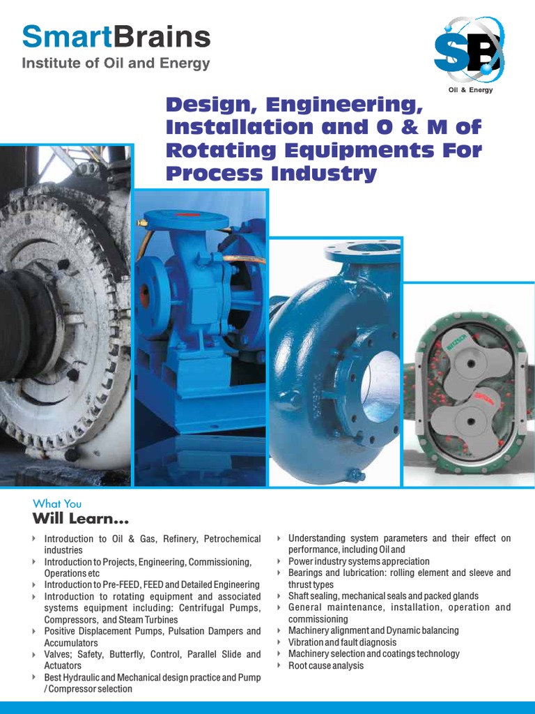 Rotating Equipment Training in Oil & Gas | PDF | Pump | Machines