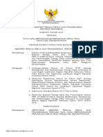 Peraturan Menteri Tenaga Kerja Dan Transmigrasi Nomor 4 Tahun 2013 Tentang Tata Cara Perpanjangan Perjanjian Kerja Pada Pengguna Perseorangan