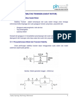 Stabilitas Transien (Sudut Rotor)