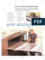 Print Solutions: Full Colour Print For All Your Promotional Needs..