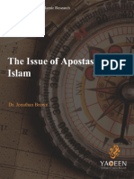 The Issue of Apostasy in Islam 1