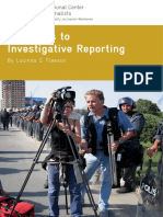 Ten Steps To Investigative Reporting: by Lucinda S. Fleeson