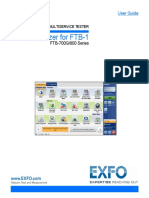 EXFO FTB-1 700G-800 Series Net Blazzer User Guide