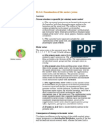 Neurological Examination of Motor System