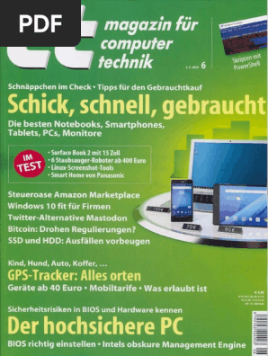 C T Magazin Nr 6 3 M Rz 2018