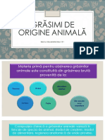 Grăsimi de Origine Animală