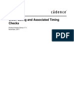 GENUS Clock Gating Timing Check