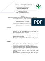 SK Kesepakatan TTG Peraturan Internal Yang Berisi Peraturan Bagi Karyawan Dalam Pelaksanaan Upaya Puskesmas