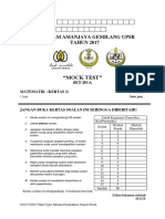 Cover Mock Test 2 - Kertas 2