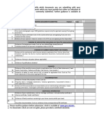 Document Checklist New
