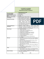 Kontrak Kuliah Bioteknologi Farmasi C