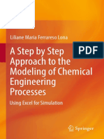 A Step by Step Approach To The Modeling of Chemical Engineering Processes, Using Excel For Simulation (2018)