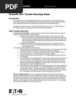 Optidrive Fault Code Troubleshooting Guide | PDF | Power Inverter ...