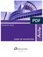 Arche 2015 - Guide de Validation