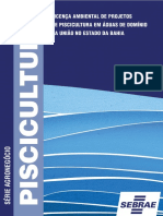 Licença Ambiental de Projetos de Piscicultura em Águas de Domínio Da União No Estado Da Bahia