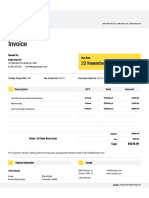 US Invoice