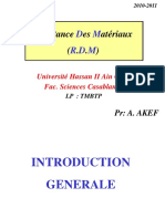 La Résistance Des Matériaux PDF