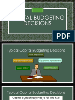 T1 FIN MA2 Capital Budgeting Decisions