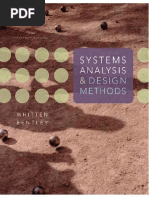 Jeffrey Whitten & Lonnie Bentley - System Analysis and Design Methods (7th Edition)