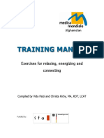 Training Manual by Medica Mondiale Exercises For Relaxing Energizing and Connecting PDF