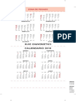 Calendario Sencillo Caste 2018-150x150