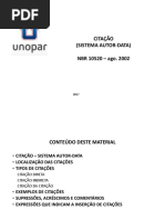 ABNT 10520 - Citacao Autor Data