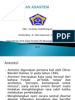 PPT Referat Obat Anestesi Lia