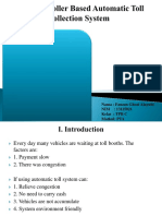 Microcontroller Based Automatic Toll Collection System (Fauzan - 13115021)